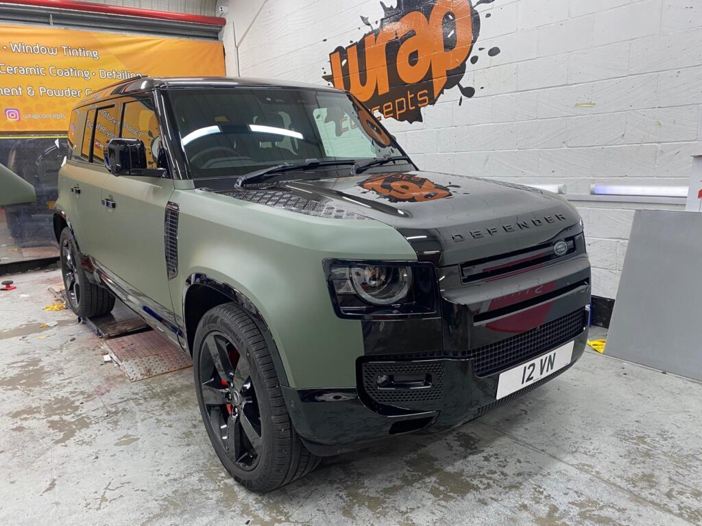 Wrap Concepts | Car Wraps and colour change | Van/commercial wraps and printed graphics | Dechroming/Black Pack | Paint Protection Film Services | Alloy Wheel Refurbs & Powder Coating | Valeting & Detailing | Leather Seat Cleaning & Protection | Vehicle Wrapping & Window & Light Tinting